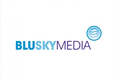 Blue Sky Media Logo Design